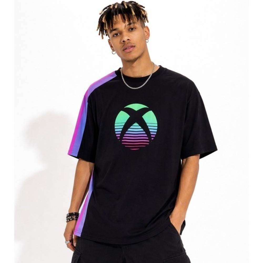 Xbox Icon Collection X Meta Threads Black‎ Tee Size XL